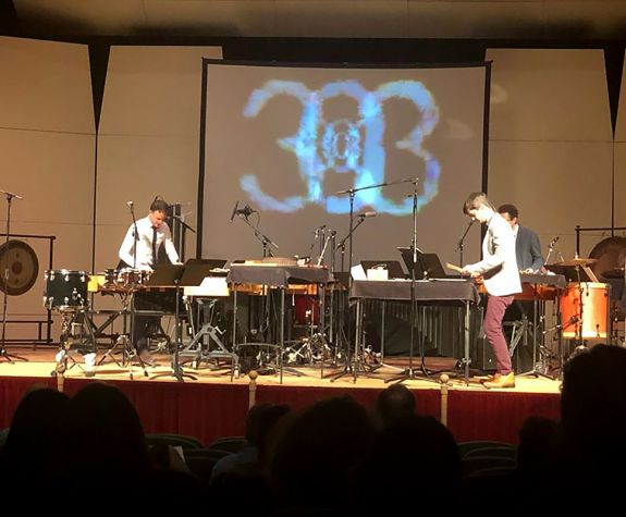 Third Coast Percussion residency at University of the Pacific